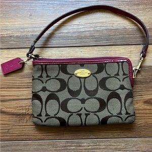 Coach wristlet